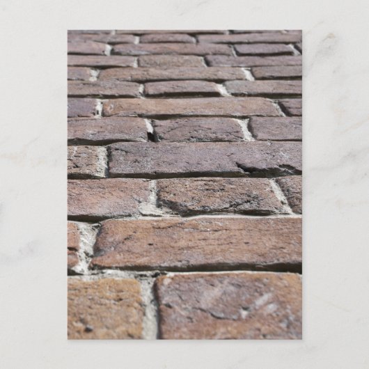 CARTE POSTALE MUR BRICKS (Devant)