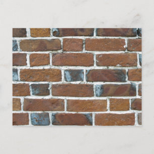 CARTE POSTALE MUR BRICKS