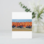 Carte Postale Mur d'angle bleu du feu (Debout devant)