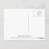 Carte Postale Mur de Berlin (Dos)