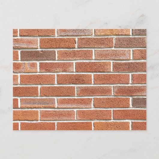 Carte Postale Mur de briques (Devant)
