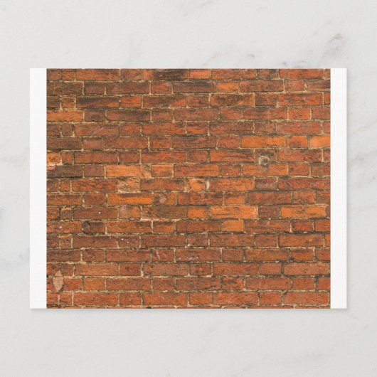 Carte Postale Mur de briques (Devant)