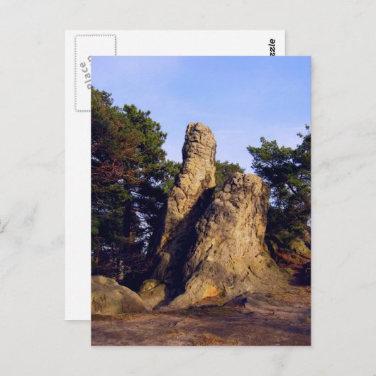 Carte Postale Mur de démons (Devant / Derrière)