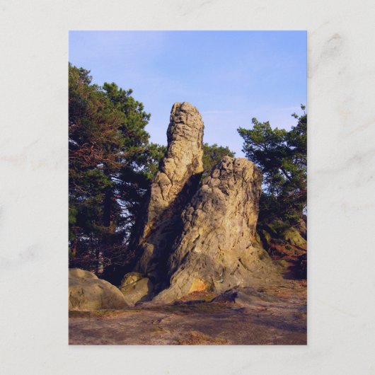 Carte Postale Mur de démons (Devant)