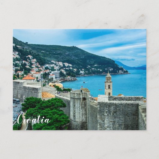 Carte Postale Mur de Dubrovnik (Devant)