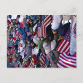 Carte postale : "Mur de mémoire" (Devant)