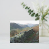 Carte Postale Mur de pierre sèche au-dessus de Thirlmere (Debout devant)