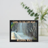 Carte Postale Mur des Larmes, Route du soleil (Debout devant)