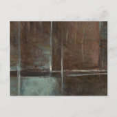 Carte Postale Mur en brique rouge et gris (Devant)