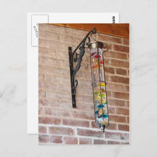 Carte Postale Mur en briques (Devant / Derrière)