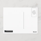 Carte Postale Mur et boîte postale (Dos)