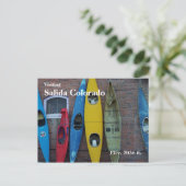 Carte Postale Mur Kayak (Debout devant)