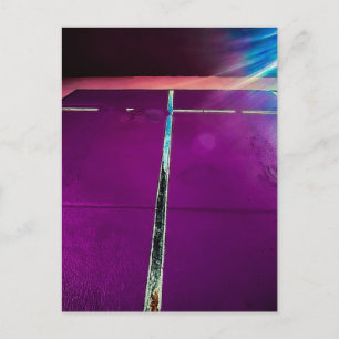 Carte Postale Mur violet Sacramento