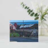 Carte Postale Murale du train du Virginia Creeper Trail (Debout devant)