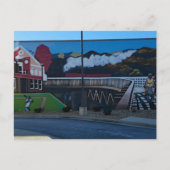 Carte Postale Murale du train du Virginia Creeper Trail (Devant)