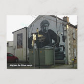 Carte Postale Murale murale Ernest Shackleton, Athy town, Irland (Devant)