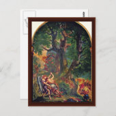 Carte Postale Muraux De Saint-Sulpice À Paris Chapelle (Devant / Derrière)