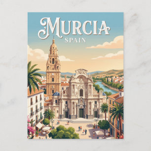 Carte Postale Murcie, Espagne