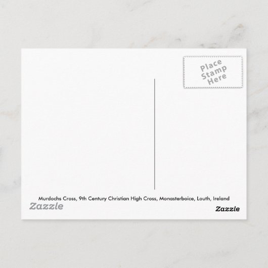 Carte Postale Murdochs 9e siècle Croix, Irlande (Dos)