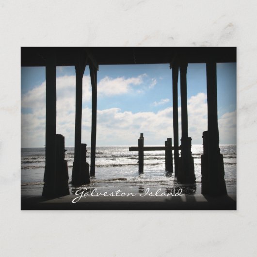 Carte Postale Murdoch's Pier Galveston Island (Devant)