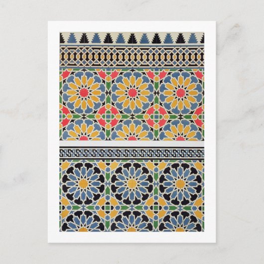 Carte Postale Murez les tuiles du mihrab de la mosquée de Cheykh (Devant)