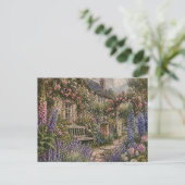 Carte Postale Murmures du jardin de cottage (Debout devant)