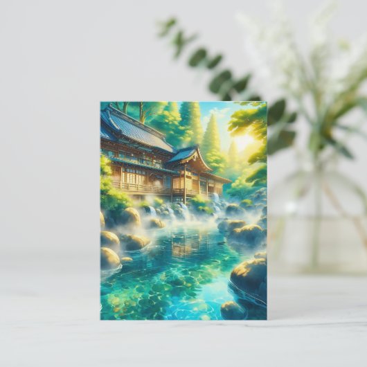 Carte Postale Murmures du ruisseau de cèdre (Debout devant)