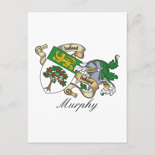 Carte Postale Murphy Family Crest (Devant)
