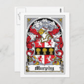 Carte Postale Murphy Family Crest (Devant / Derrière)