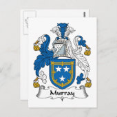 Carte Postale Murray Family Crest (Devant / Derrière)