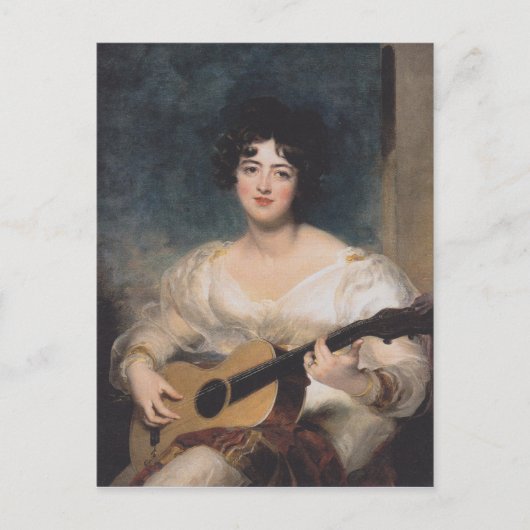 Carte Postale Murs de Bildnis der Lady (Devant)