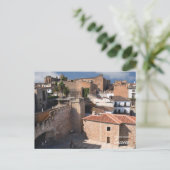 Carte Postale Murs en pierre de Caceres, Espagne (Debout devant)