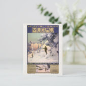 Carte Postale Murtalbahn Murau Autriche Poster vintage 1907 (Debout devant)