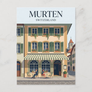 Carte Postale Murten Suisse