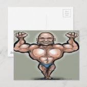 Carte Postale Muscle Dude (Devant / Derrière)