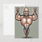 Carte Postale Muscle Dude (Devant / Derrière)