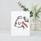 Carte Postale Muscle fort de Boston (Debout devant)