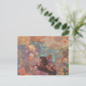 Carte Postale Muse Sur Pegasus (Debout devant)