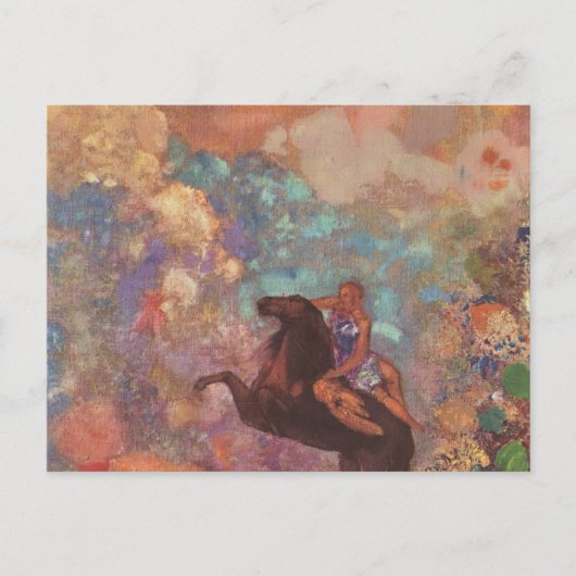 Carte Postale Muse Sur Pegasus (Devant)