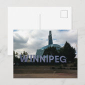 Carte Postale Musée à The Forks (Devant / Derrière)