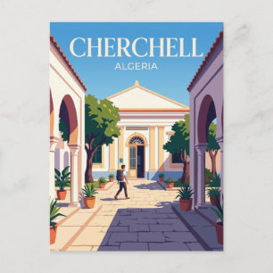 Carte Postale Musée archéologique de Cherchell, Algérie