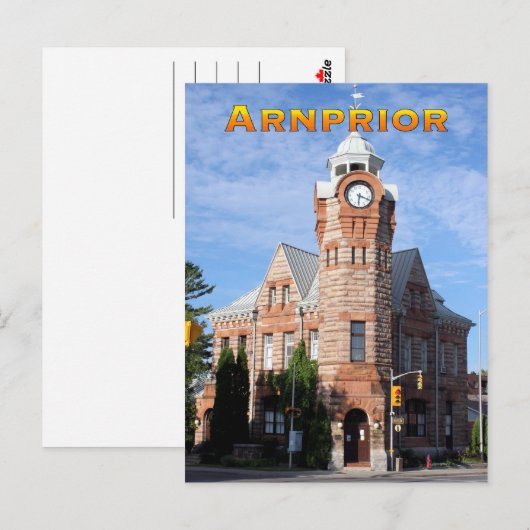 Carte Postale Musée Arnprior (Devant / Derrière)