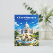Carte Postale Musée Chimei Taïwan (Debout devant)