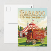 Carte Postale Musée Circus World USA (Devant / Derrière)