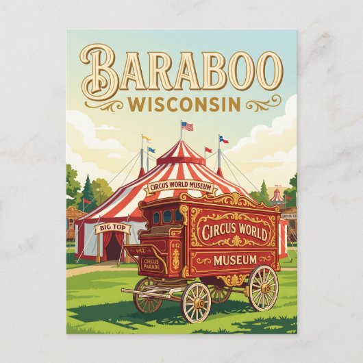 Carte Postale Musée Circus World USA (Devant)