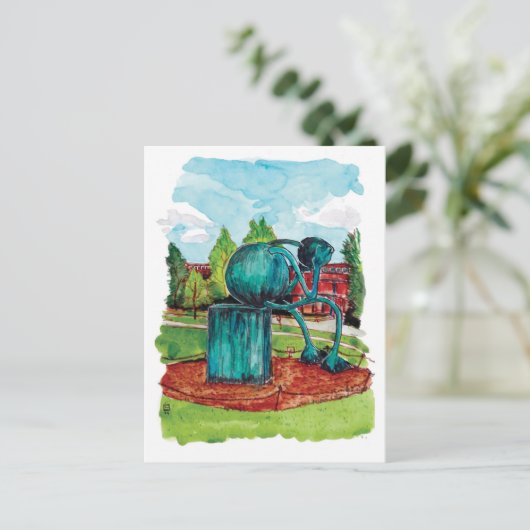 Carte Postale Musée d'art du Delaware (Debout devant)