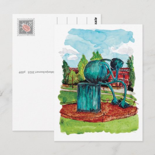 Carte Postale Musée d'art du Delaware (Devant / Derrière)