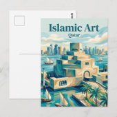 Carte Postale Musée d'Art islamique Qatar (Devant / Derrière)