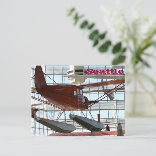 Carte Postale Musée de l'Air - Seattle (Debout devant)