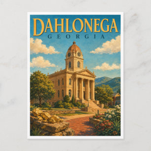 Carte Postale Musée de l'or de Dahlonega Géorgie GeoSaga